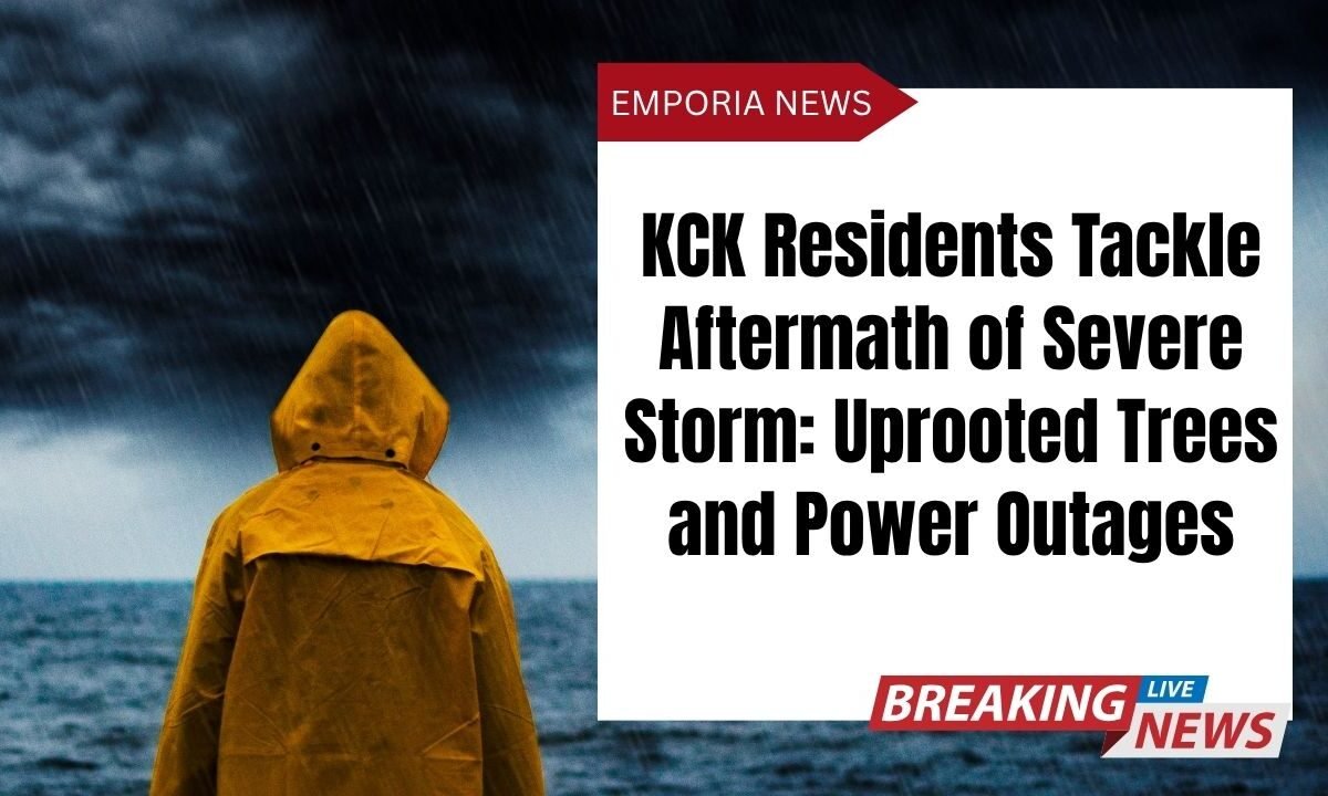 KCK Residents Tackle Aftermath of Severe Storm Uprooted Trees and Power Outages