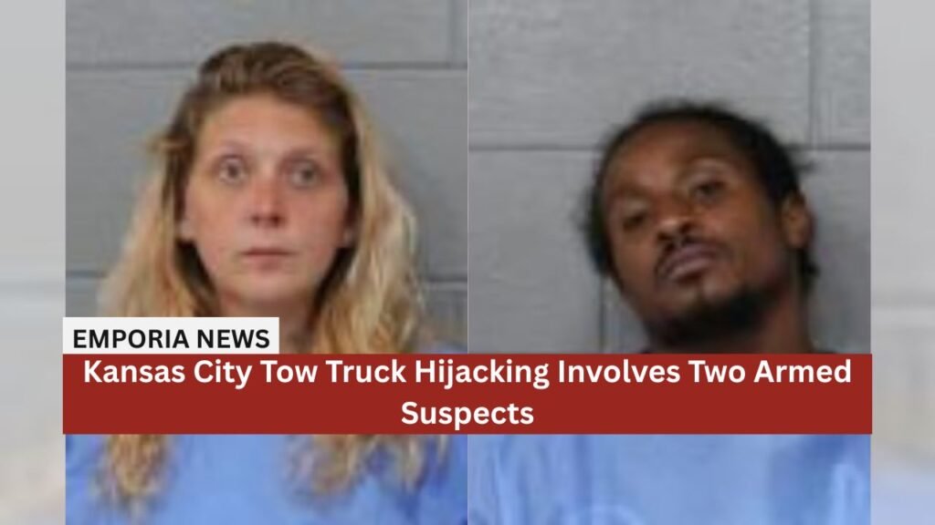 Kansas City Tow Truck Hijacking Involves Two Armed Suspects