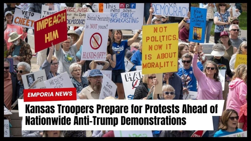 Kansas Troopers Prepare for Protests Ahead of Nationwide Anti-Trump Demonstrations