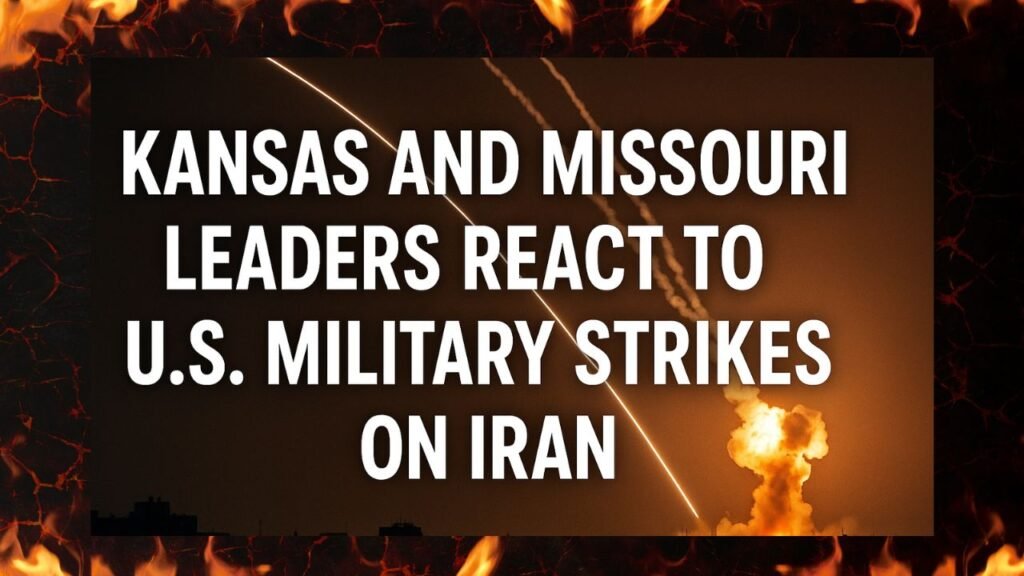Kansas and Missouri Leaders React to U.S. Military Strikes on Iran