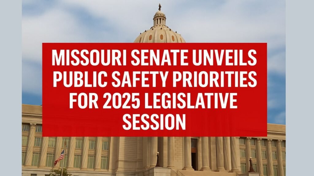 Missouri Senate Unveils Public Safety Priorities for 2025 Legislative Session