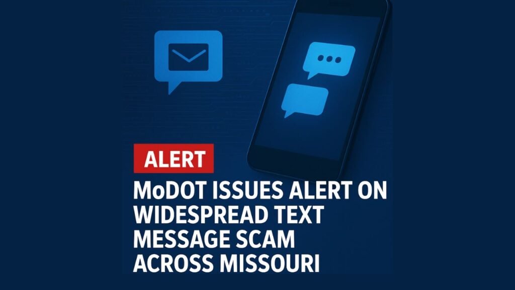 MoDOT Issues Alert on Widespread Text Message Scam Across Missouri