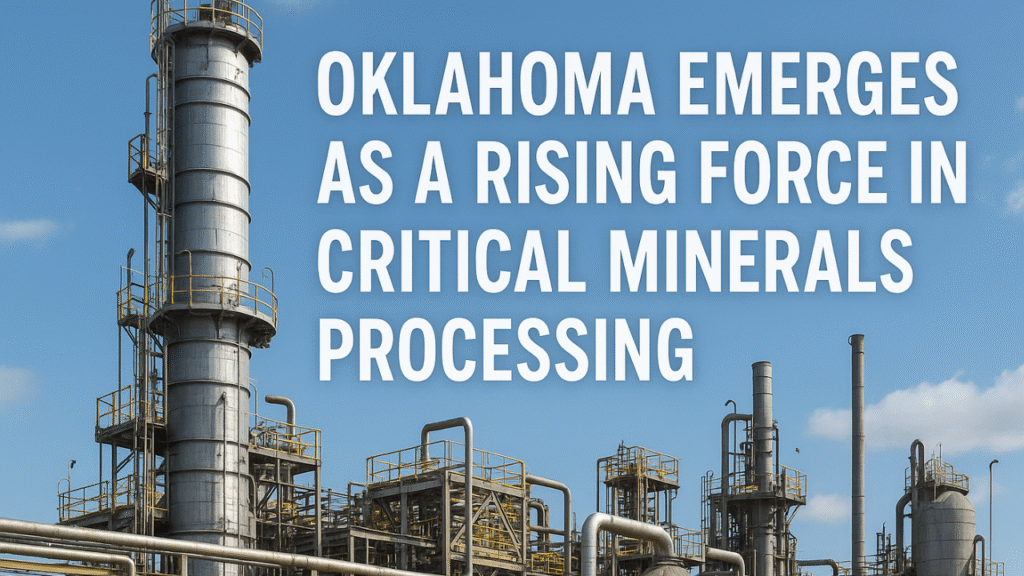 Oklahoma Emerges as a Rising Force in Critical Minerals Processing