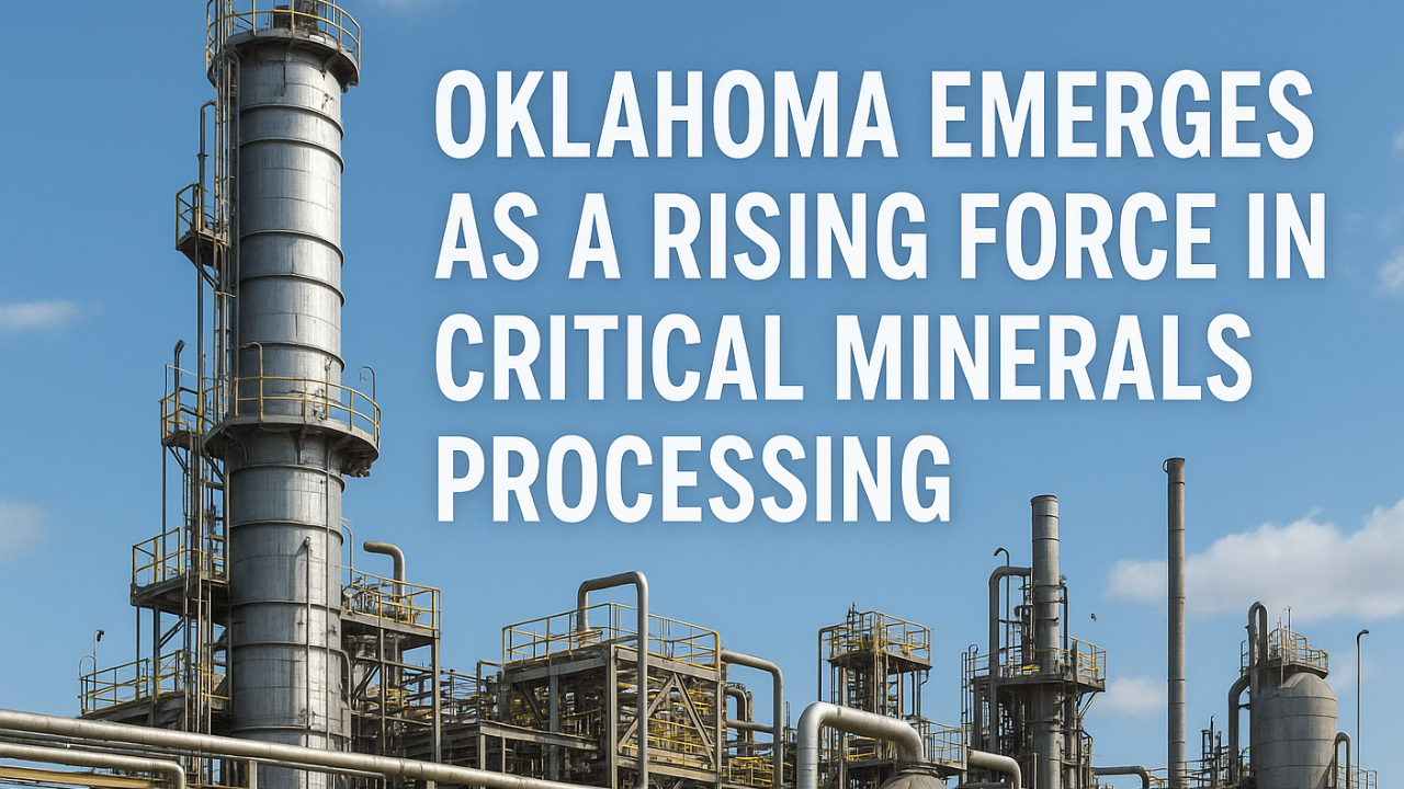 Oklahoma Emerges as a Rising Force in Critical Minerals Processing