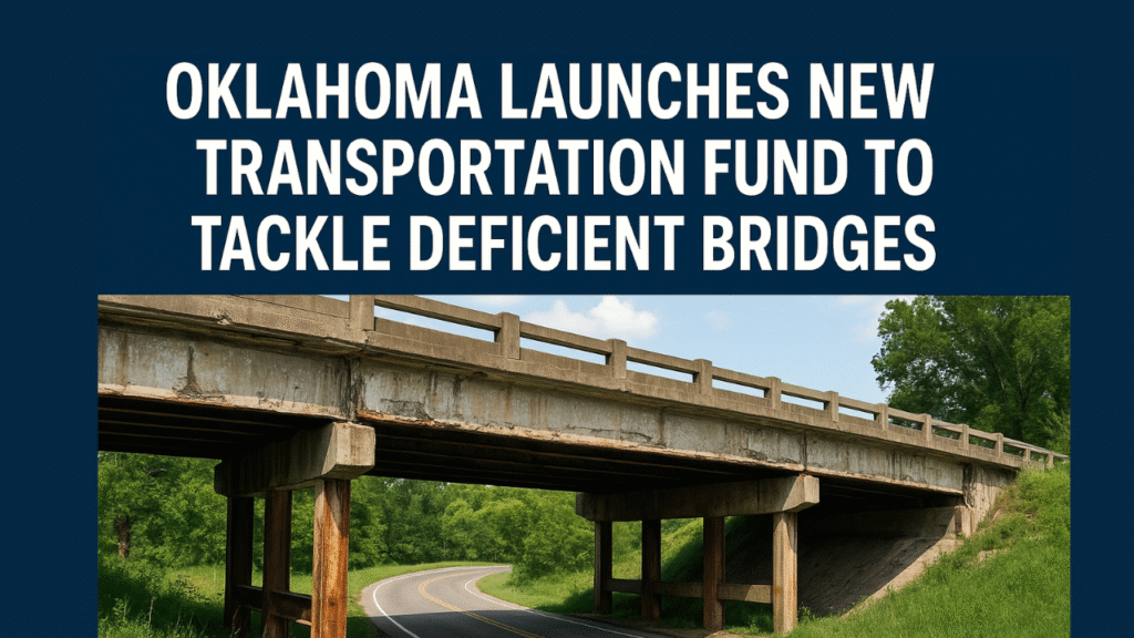 Oklahoma Launches New Transportation Fund to Tackle Deficient Bridges
