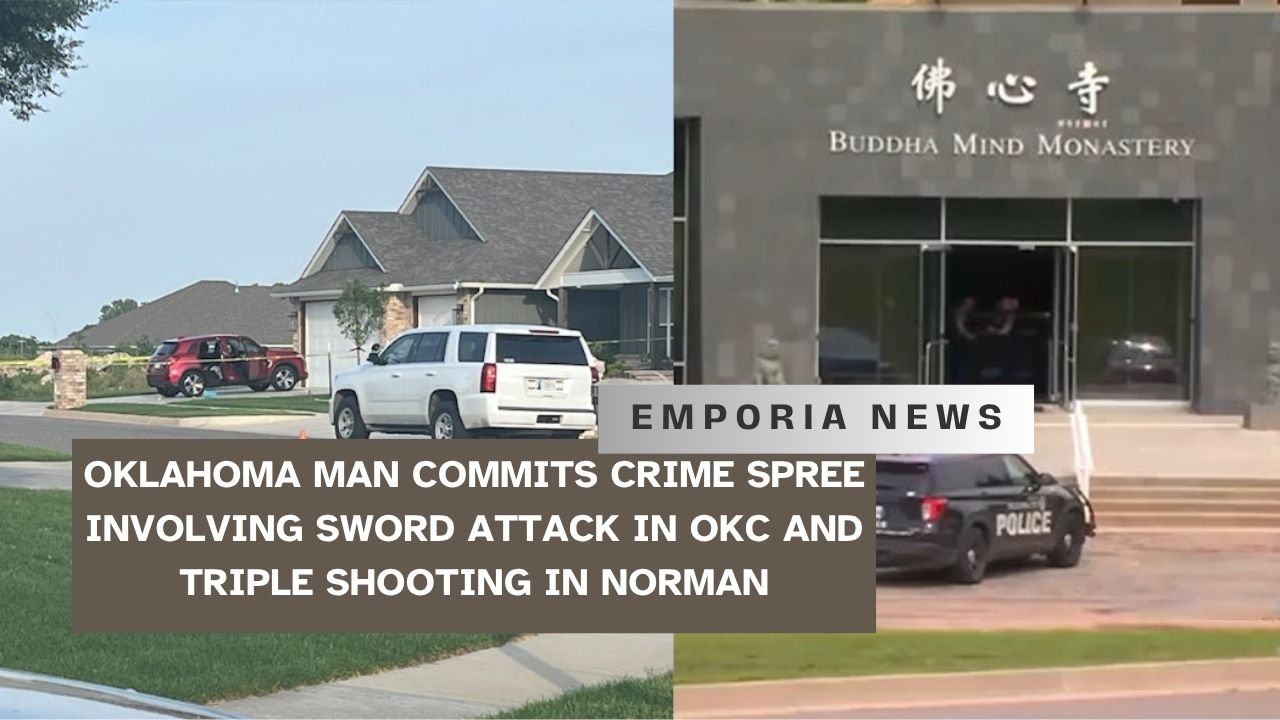Oklahoma Man Commits Crime Spree Involving Sword Attack in OKC and Triple Shooting in Norman