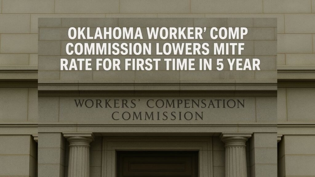 Oklahoma Workers’ Comp Commission Lowers MITF Rate for First Time in 5 Years