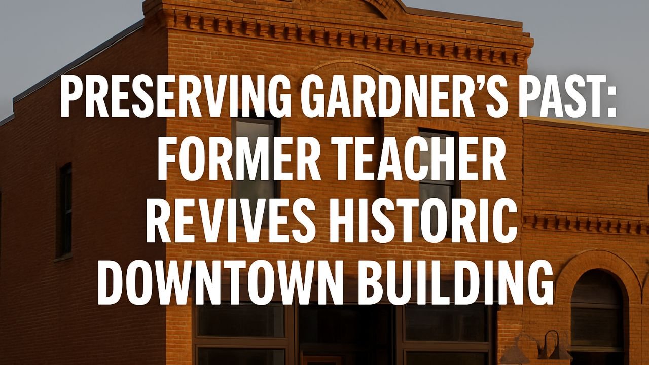Preserving Gardner's Past Former Teacher Revives Historic Downtown Building