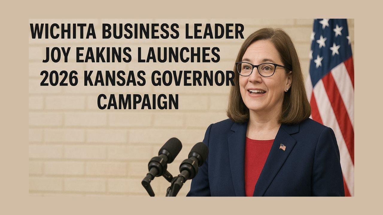 Wichita Business Leader Joy Eakins Launches 2026 Kansas Governor Campaign