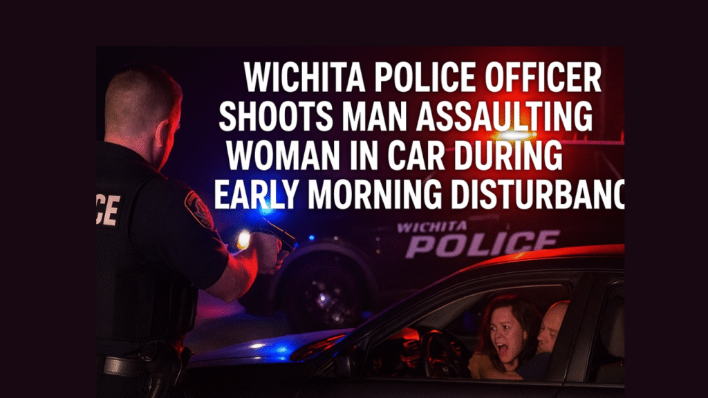 Wichita Police Officer Shoots Man Assaulting Woman in Car During Early Morning Disturbance
