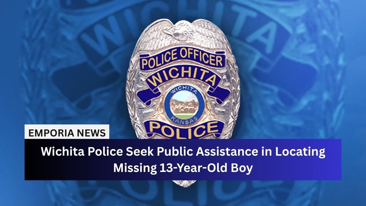 Wichita Police Seek Public Assistance in Locating Missing 13-Year-Old Boy
