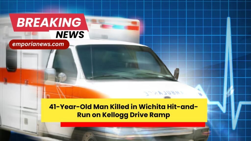 41-Year-Old Man Killed in Wichita Hit-and-Run on Kellogg Drive Ramp