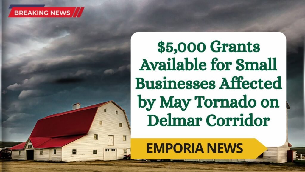 $5,000 Grants Available for Small Businesses Affected by May Tornado on Delmar Corridor