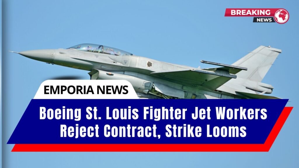 Boeing St. Louis Fighter Jet Workers Reject Contract, Strike Looms