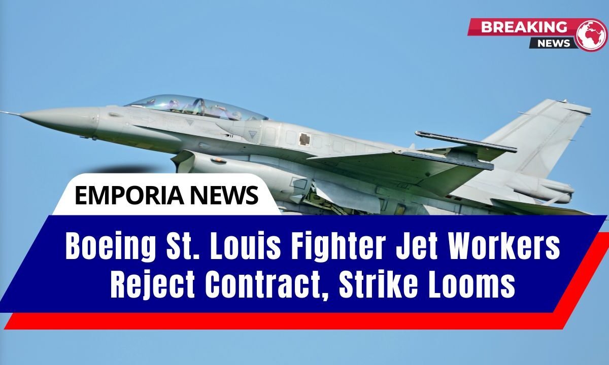 Boeing St. Louis Fighter Jet Workers Reject Contract, Strike Looms