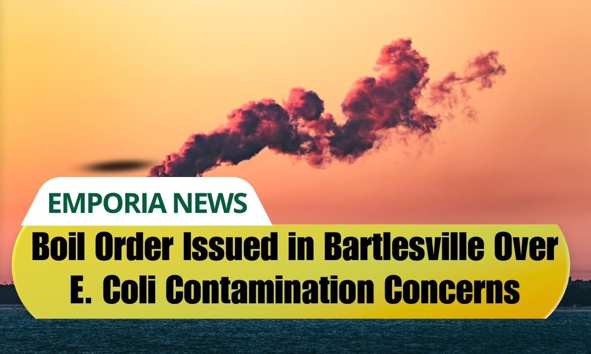 Boil Order Issued in Bartlesville Over E. Coli Contamination Concerns