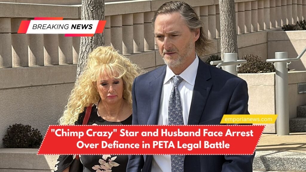 Chimp Crazy Star and Husband Face Arrest Over Defiance in PETA Legal Battle