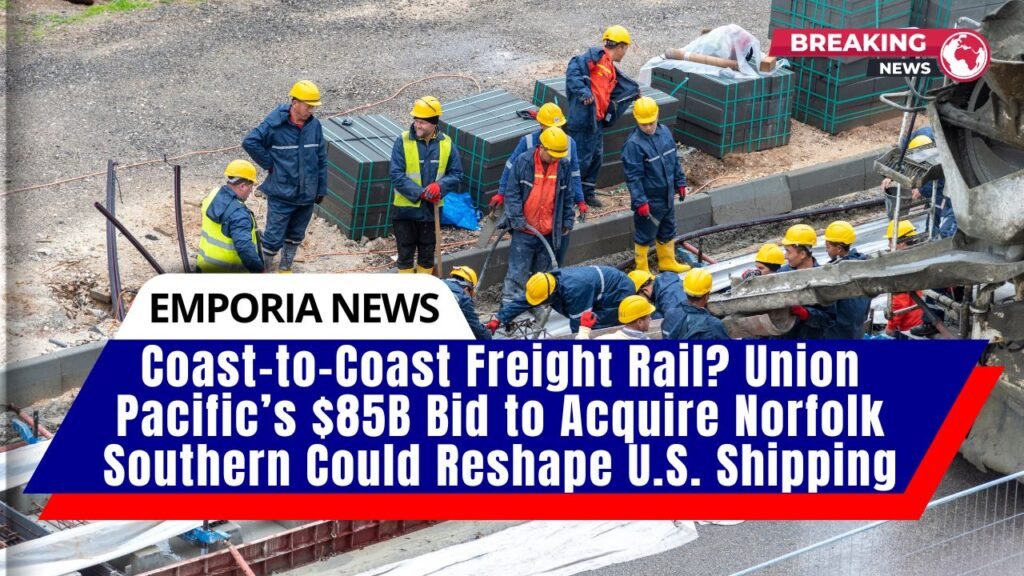 Coast-to-Coast Freight Rail Union Pacific’s $85B Bid to Acquire Norfolk Southern Could Reshape U.S. Shipping