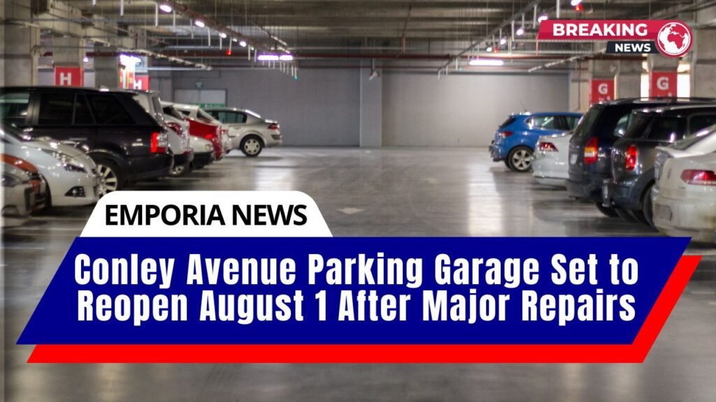 Conley Avenue Parking Garage Set to Reopen August 1 After Major Repairs