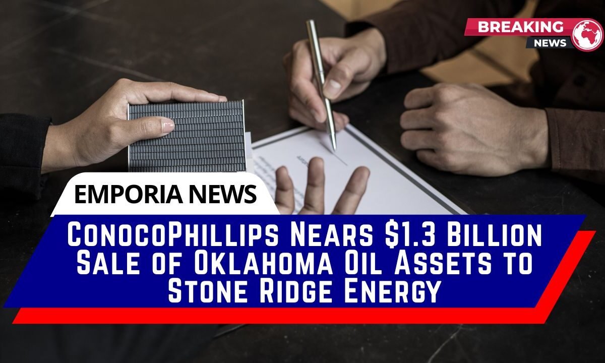 ConocoPhillips Nears $1.3 Billion Sale of Oklahoma Oil Assets to Stone Ridge Energy