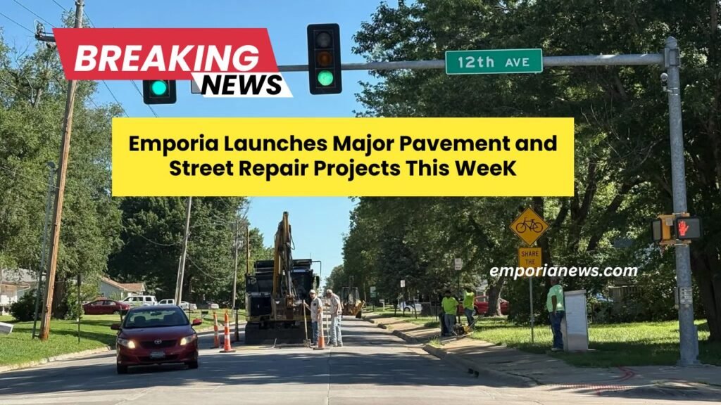 Emporia Launches Major Pavement and Street Repair Projects This Week