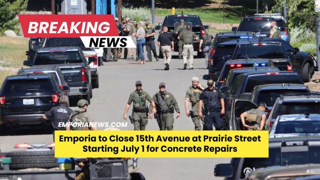 Emporia to Close 15th Avenue at Prairie Street Starting July 1 for Concrete Repairs