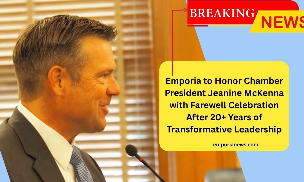_Emporia to Honor Chamber President Jeanine McKenna with Farewell Celebration After 20+ Years of Transformative Leadership