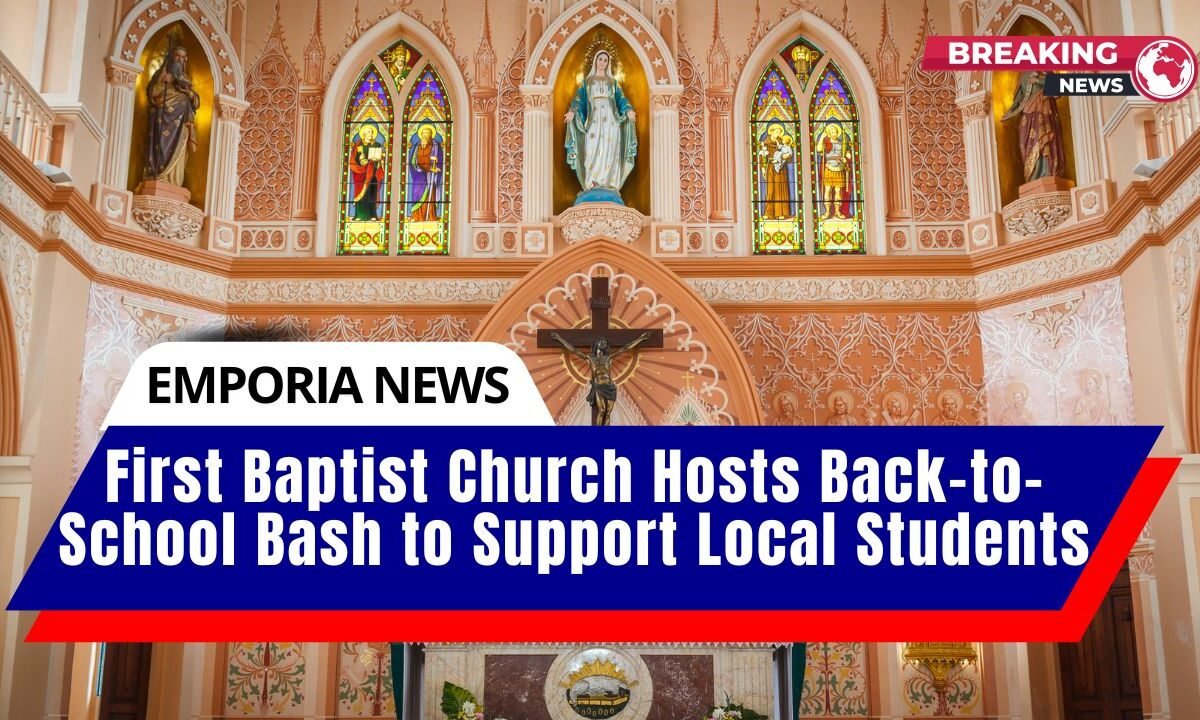 First Baptist Church Hosts Back-to-School Bash to Support Local Students