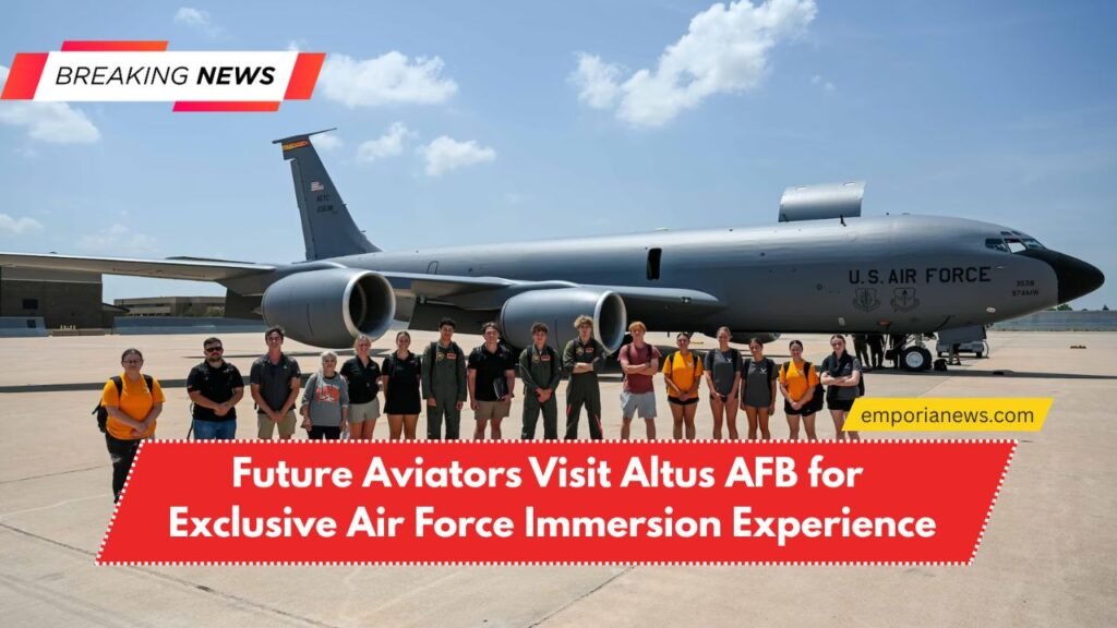 Future Aviators Visit Altus AFB for Exclusive Air Force Immersion Experience