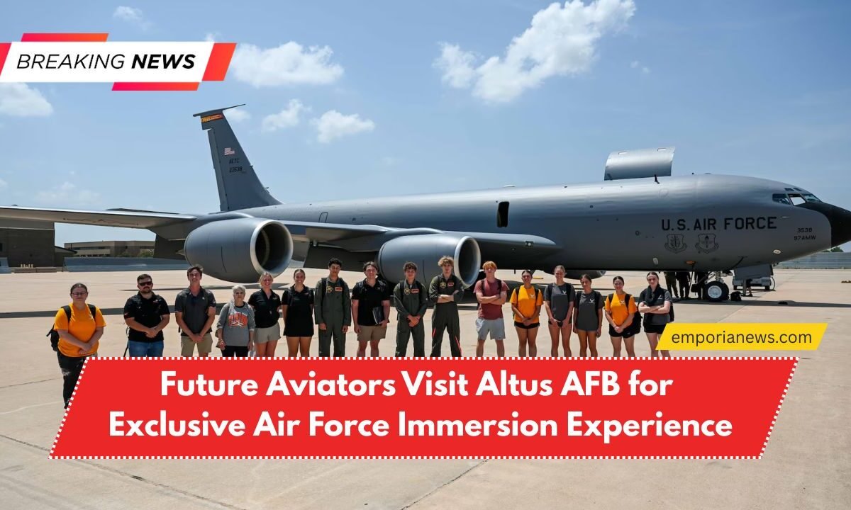 Future Aviators Visit Altus AFB for Exclusive Air Force Immersion Experience