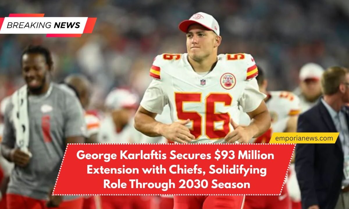 George Karlaftis Secures $93 Million Extension with Chiefs, Solidifying Role Through 2030 Season