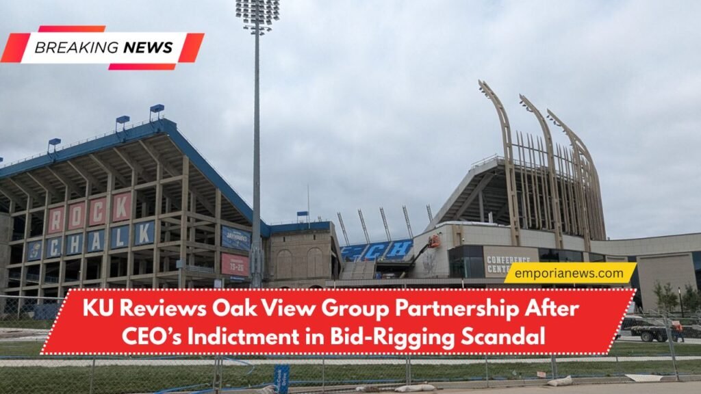 KU Reviews Oak View Group Partnership After CEO’s Indictment in Bid-Rigging Scandal