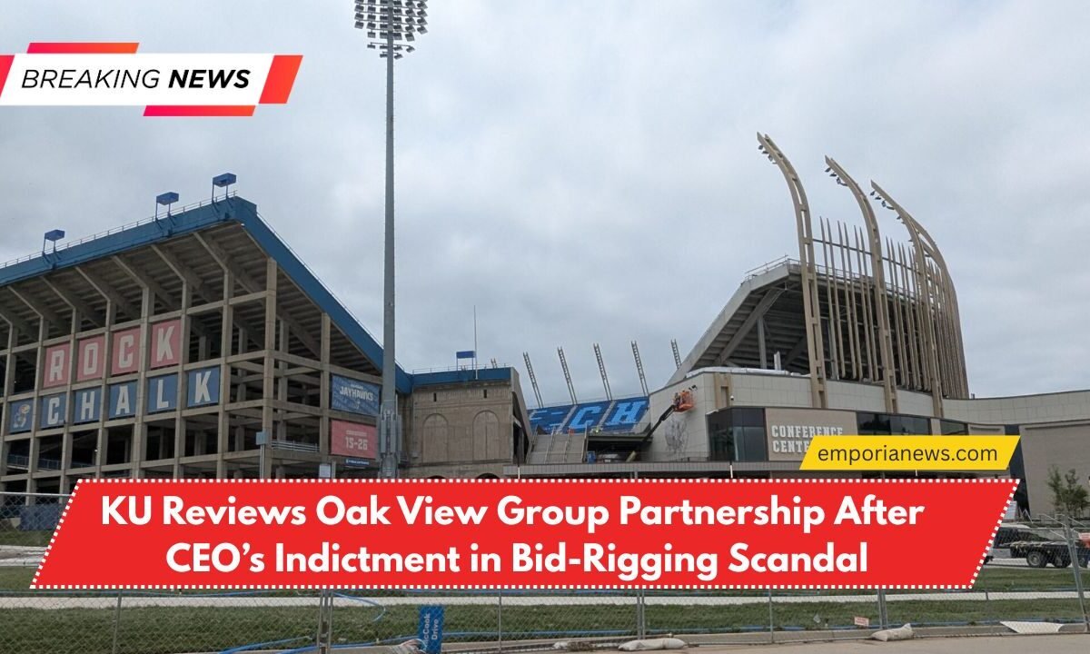 KU Reviews Oak View Group Partnership After CEO’s Indictment in Bid-Rigging Scandal