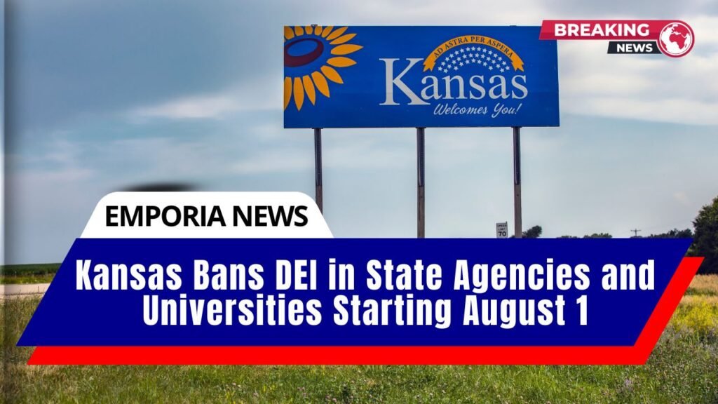 Kansas Bans DEI in State Agencies and Universities Starting August 1