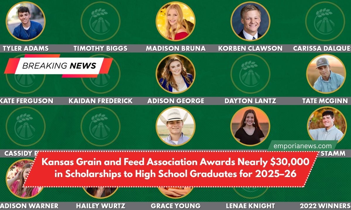Kansas Grain and Feed Association Awards Nearly $30,000 in Scholarships to High School Graduates for 2025–26