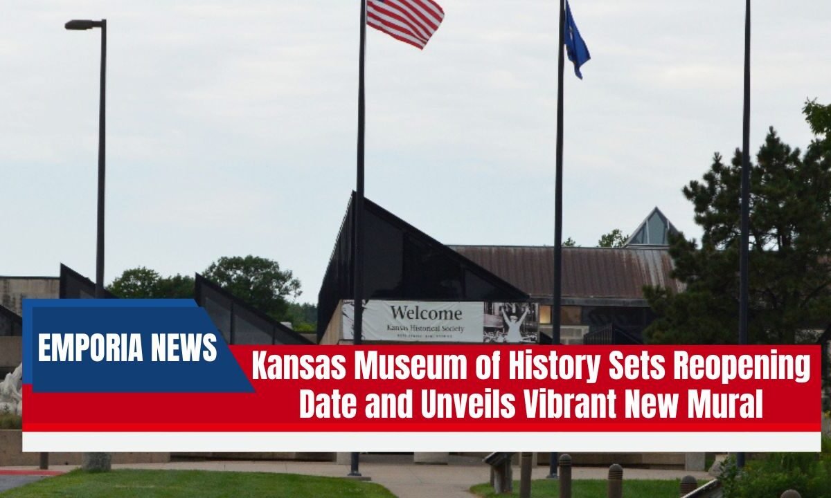 Kansas Museum of History Sets Reopening Date and Unveils Vibrant New Mural