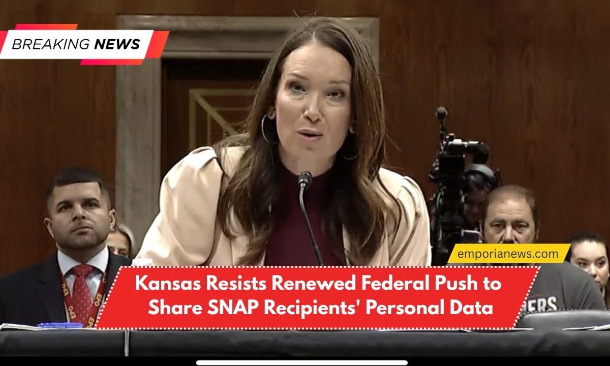 Kansas Resists Renewed Federal Push to Share SNAP Recipients' Personal Data