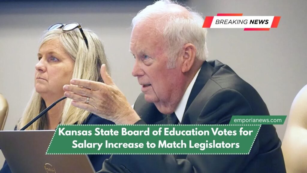 Kansas State Board of Education Votes for Salary Increase to Match Legislators