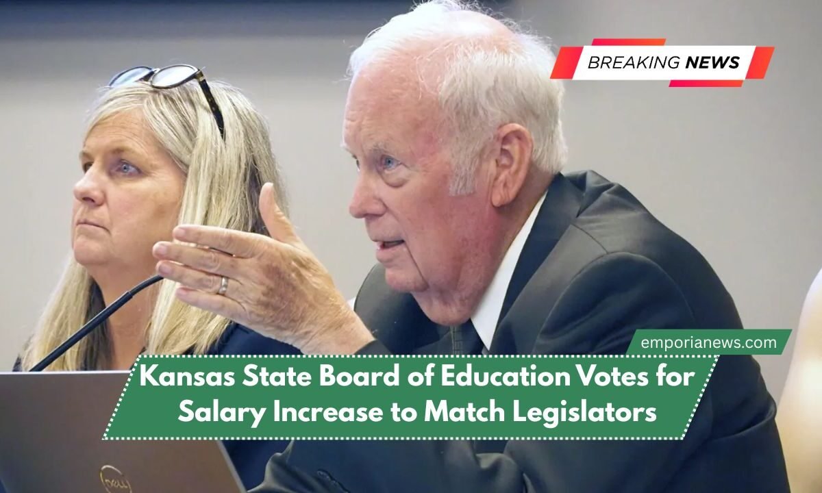 Kansas State Board of Education Votes for Salary Increase to Match Legislators