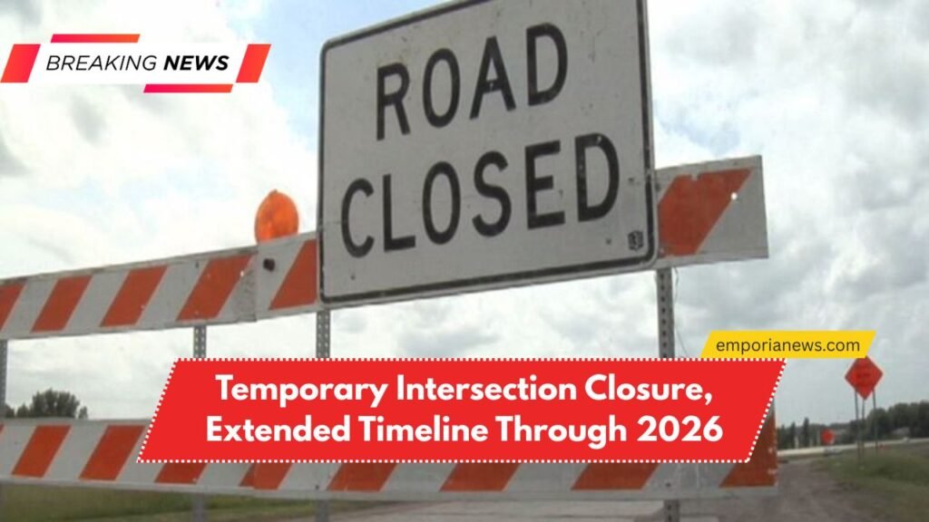Major Waterline Upgrade Underway in Emporia Temporary Intersection Closure, Extended Timeline Through 2026