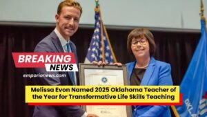 Melissa Evon Named 2025 Oklahoma Teacher of the Year for Transformative Life Skills Teaching
