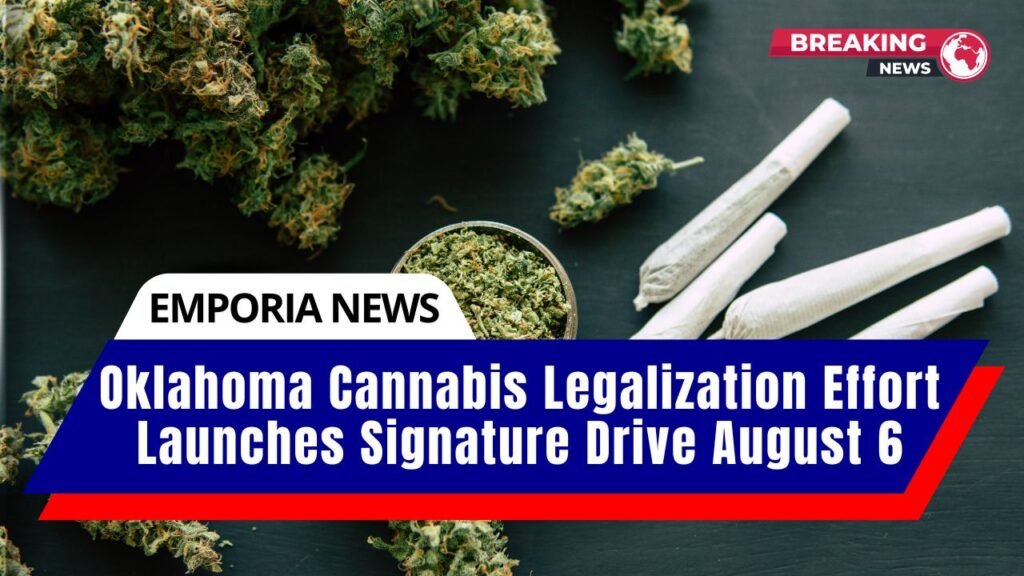 Oklahoma Cannabis Legalization Effort Launches Signature Drive August 6