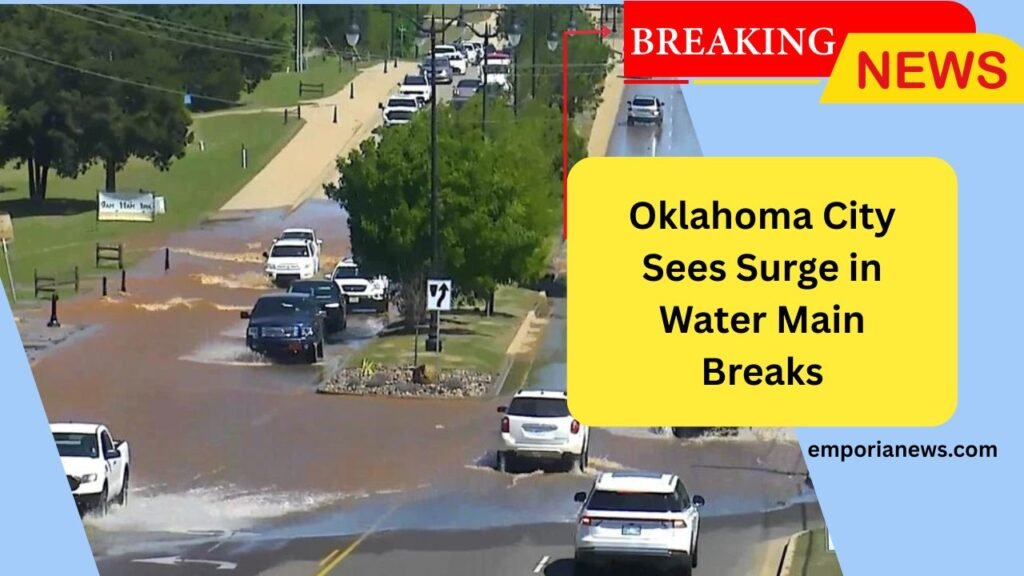 Oklahoma City Sees Surge in Water Main Breaks