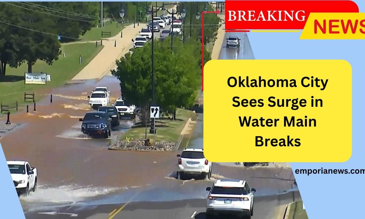 Oklahoma City Sees Surge in Water Main Breaks