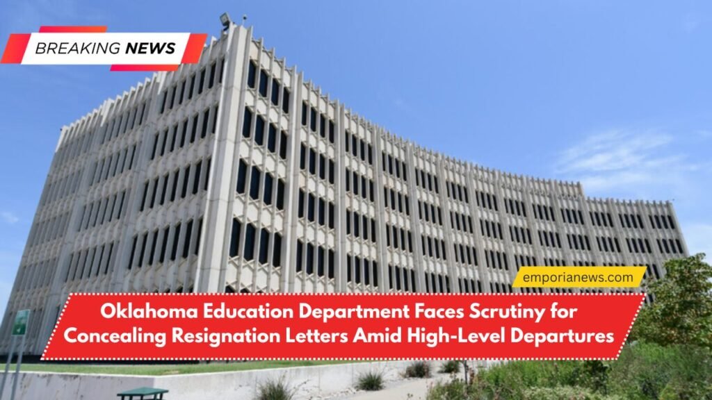 Oklahoma Education Department Faces Scrutiny for Concealing Resignation Letters Amid High-Level Departures