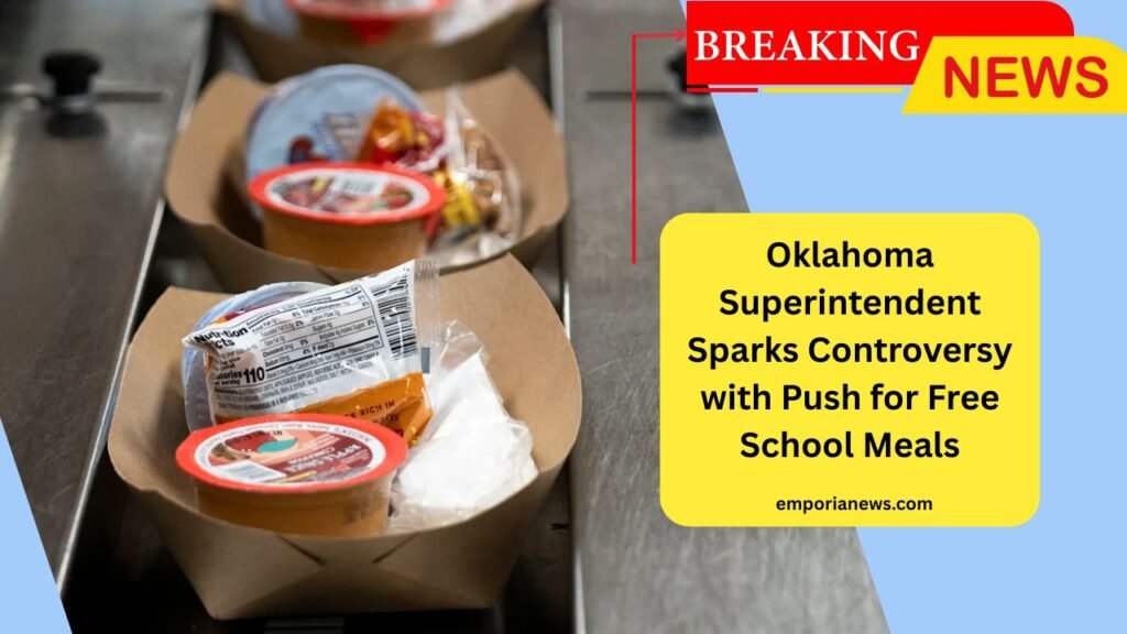 Oklahoma Superintendent Sparks Controversy with Push for Free School Meals