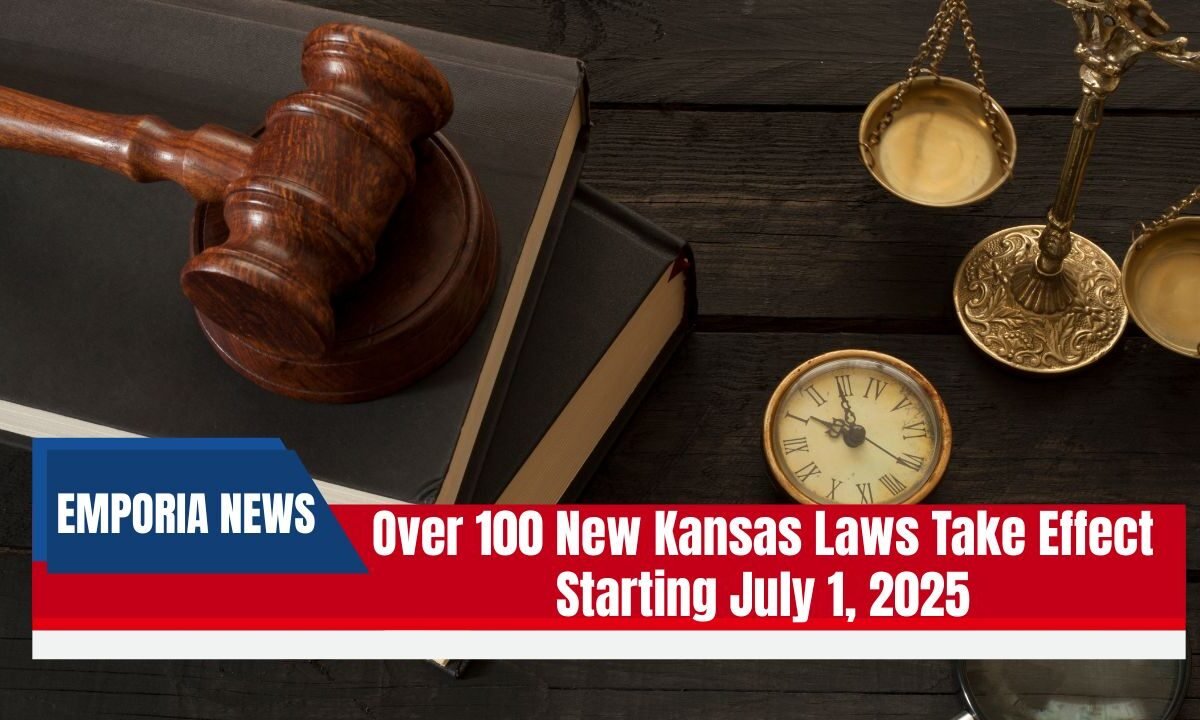 Over 100 New Kansas Laws Take Effect Starting July 1, 2025