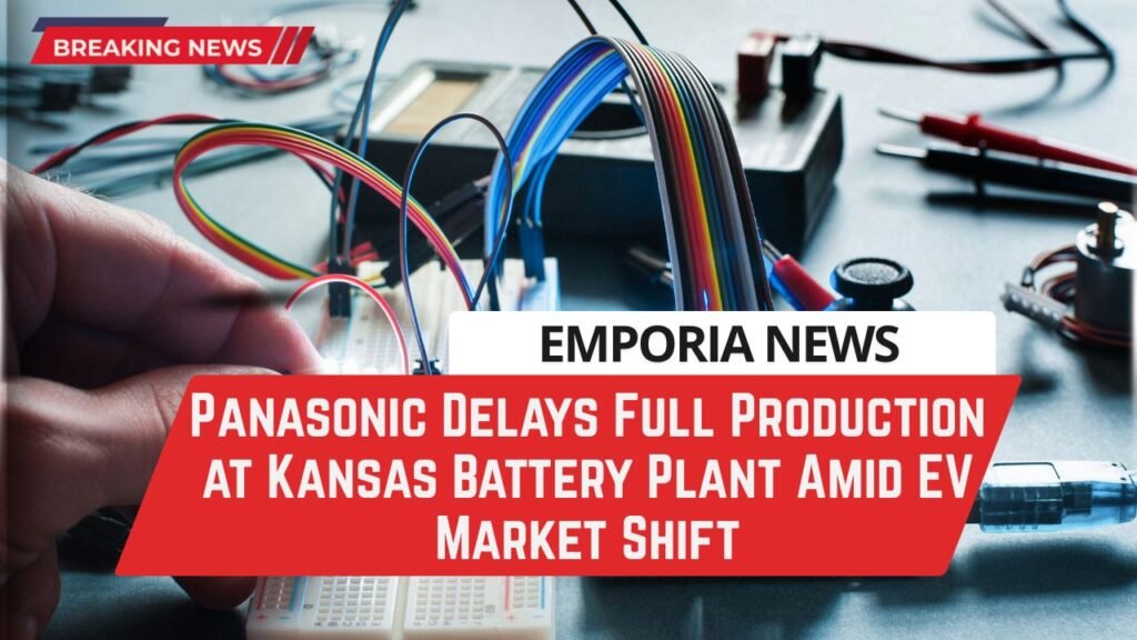 Panasonic Delays Full Production at Kansas Battery Plant Amid EV Market Shift