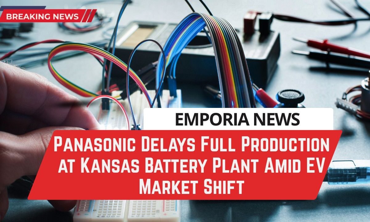 Panasonic Delays Full Production at Kansas Battery Plant Amid EV Market Shift