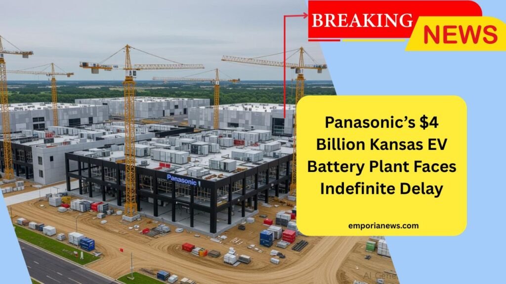 Panasonic’s $4 Billion Kansas EV Battery Plant Faces Indefinite Delay